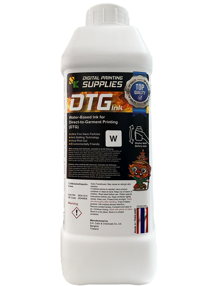 หมึกขาว DTG SK IJ-DTG-W393