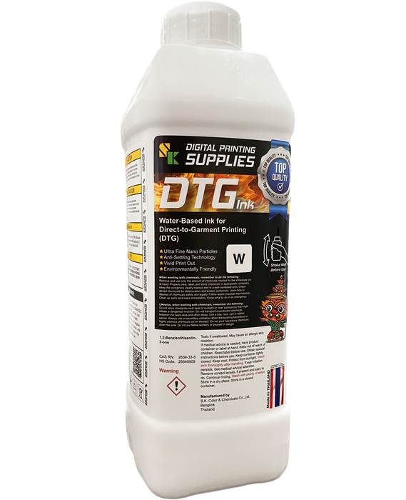 หมึกขาว DTG SK IJ-DTG-W393