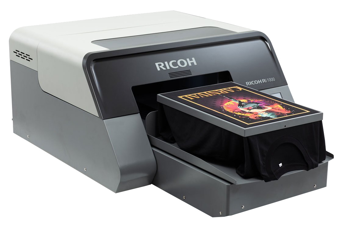 เครื่องปริ้นท์เสื้อ Ricoh Ri1000 DTG - SK Screen Printing Supplies